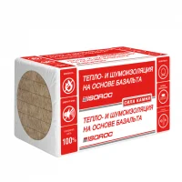 Утеплитель Isoroc Изовент СЛ П-80 1000х600х100 мм