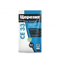 Затирка Церезит СЕ 33 Comfort серая 5 кг