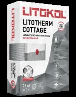 Штукатурно-клеевая смесь Litokol Litotherm Cottage 25кг